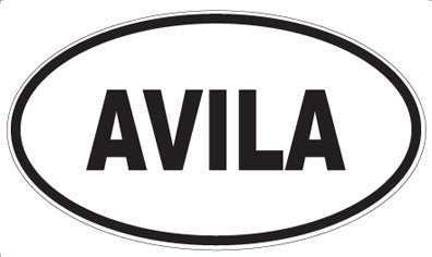 AVILA - Oval Magnet