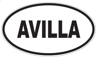 AVILLA - Oval Magnet