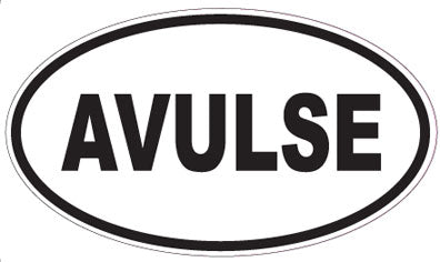 AVULSE - Oval Sticker