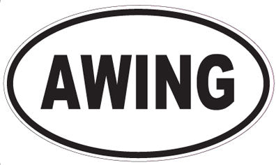 AWING - Oval Magnet
