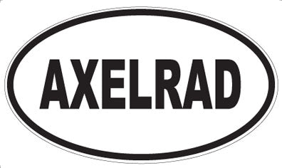 AXELRAD - Oval Magnet