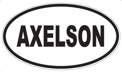 AXELSON - Oval Magnet