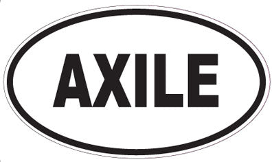 AXILE - Oval Magnet