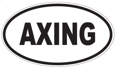 AXING - Oval Magnet