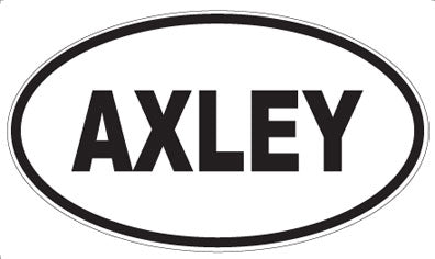 AXLEY - Oval Magnet