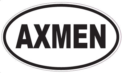 AXMEN - Oval Magnet