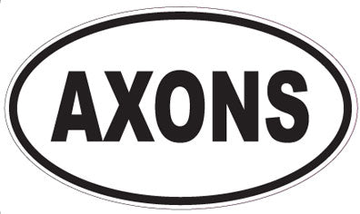 AXONS - Oval Sticker