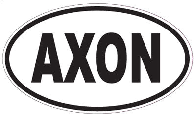 AXON - Oval Sticker