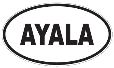 AYALA - Oval Magnet