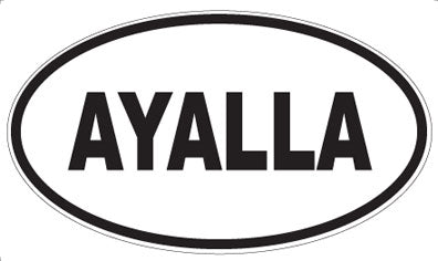 AYALLA - Oval Magnet