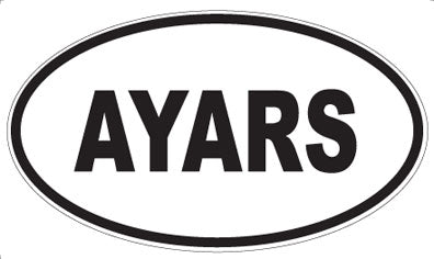 AYARS - Oval Magnet