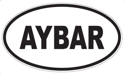 AYBAR - Oval Magnet