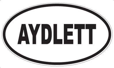 AYDLETT - Oval Magnet