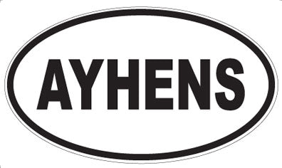 AYHENS - Oval Magnet