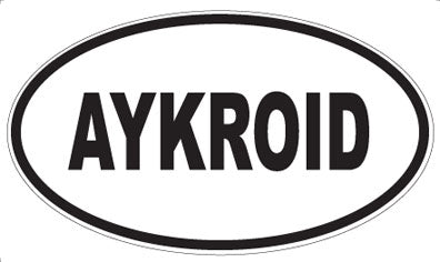 AYKROID - Oval Magnet