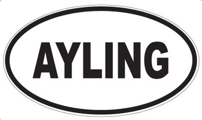 AYLING - Oval Magnet