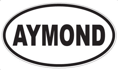 AYMOND - Oval Magnet