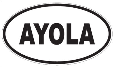 AYOLA - Oval Magnet