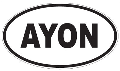 AYON - Oval Magnet