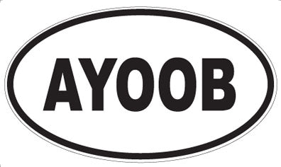 AYOOB - Oval Magnet