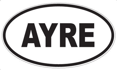 AYRE - Oval Magnet