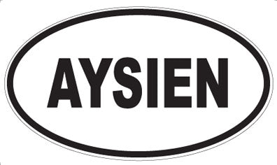 AYSIEN - Oval Magnet