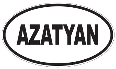 AZATYAN - Oval Magnet