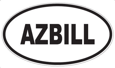 AZBILL - Oval Magnet