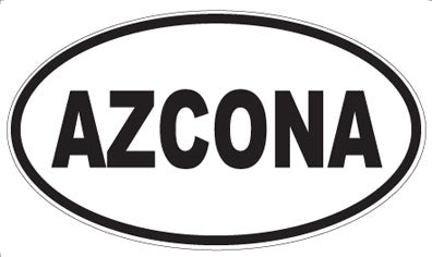 AZCONA - Oval Magnet