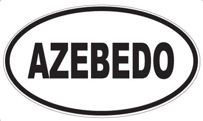 AZEBEDO - Oval Magnet