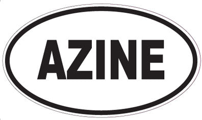 AZINE - Oval Magnet