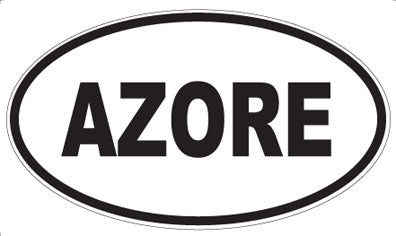 AZORE - Oval Magnet