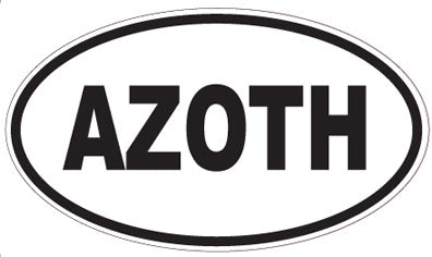 AZOTH - Oval Magnet