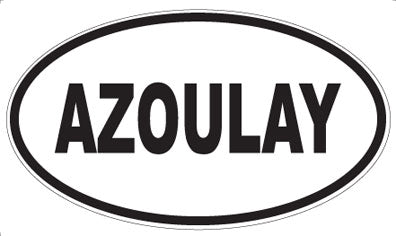 AZOULAY - Oval Magnet