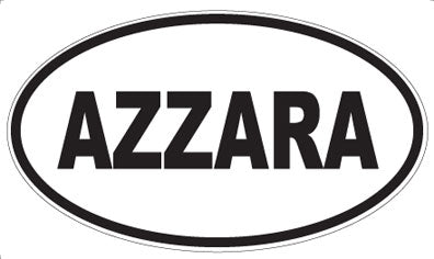 AZZARA - Oval Magnet