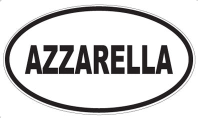 AZZARELLA - Oval Magnet