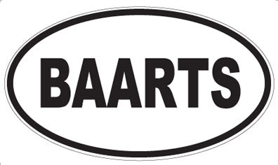 BAARTS - Oval Magnet