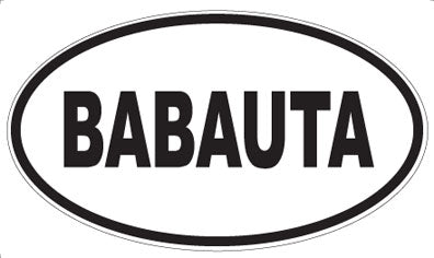 BABAUTA - Oval Magnet