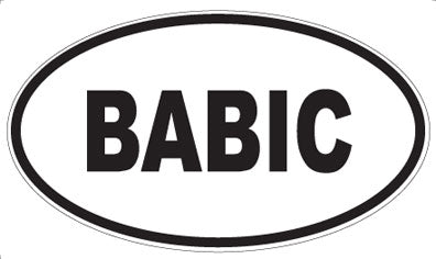 BABIC - Oval Magnet