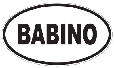 BABINO - Oval Magnet