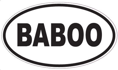 BABOO - Oval Magnet