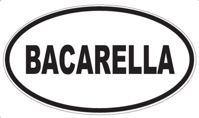 BACARELLA - Oval Magnet