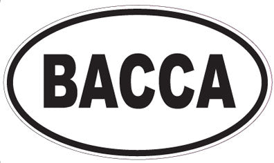 BACCA - Oval Magnet