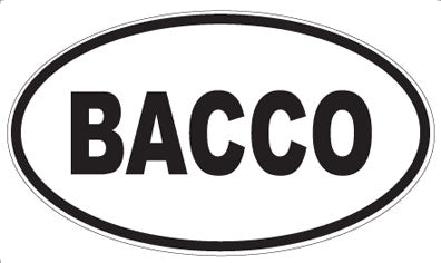 BACCO - Oval Magnet
