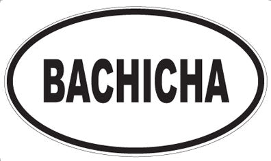 BACHICHA - Oval Magnet