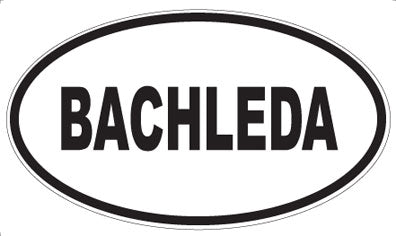 BACHLEDA - Oval Magnet