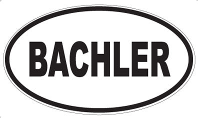 BACHLER - Oval Magnet