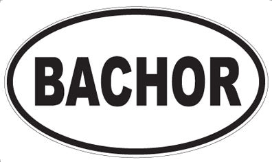 BACHOR - Oval Magnet