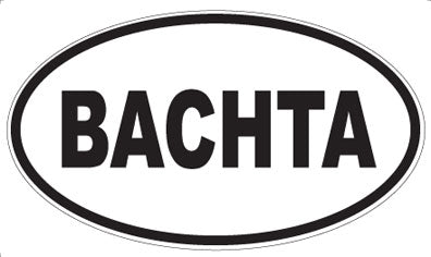 BACHTA - Oval Magnet