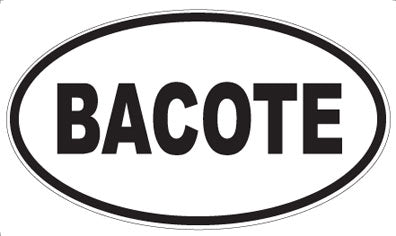 BACOTE - Oval Magnet